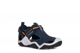 Wader Navy Orange